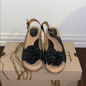 Black F/G cork sandal